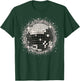 Black & White Disco Ball Retro Party T-Shirt - T-Shirt | Forest
