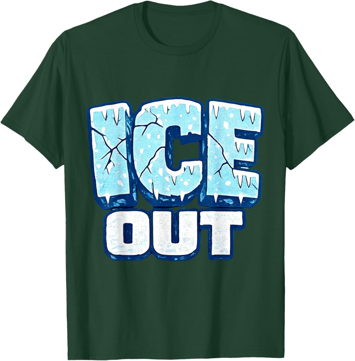 ICE Out Protest Anti-ICE Immigration T-Shirt - T-Shirt | Forest