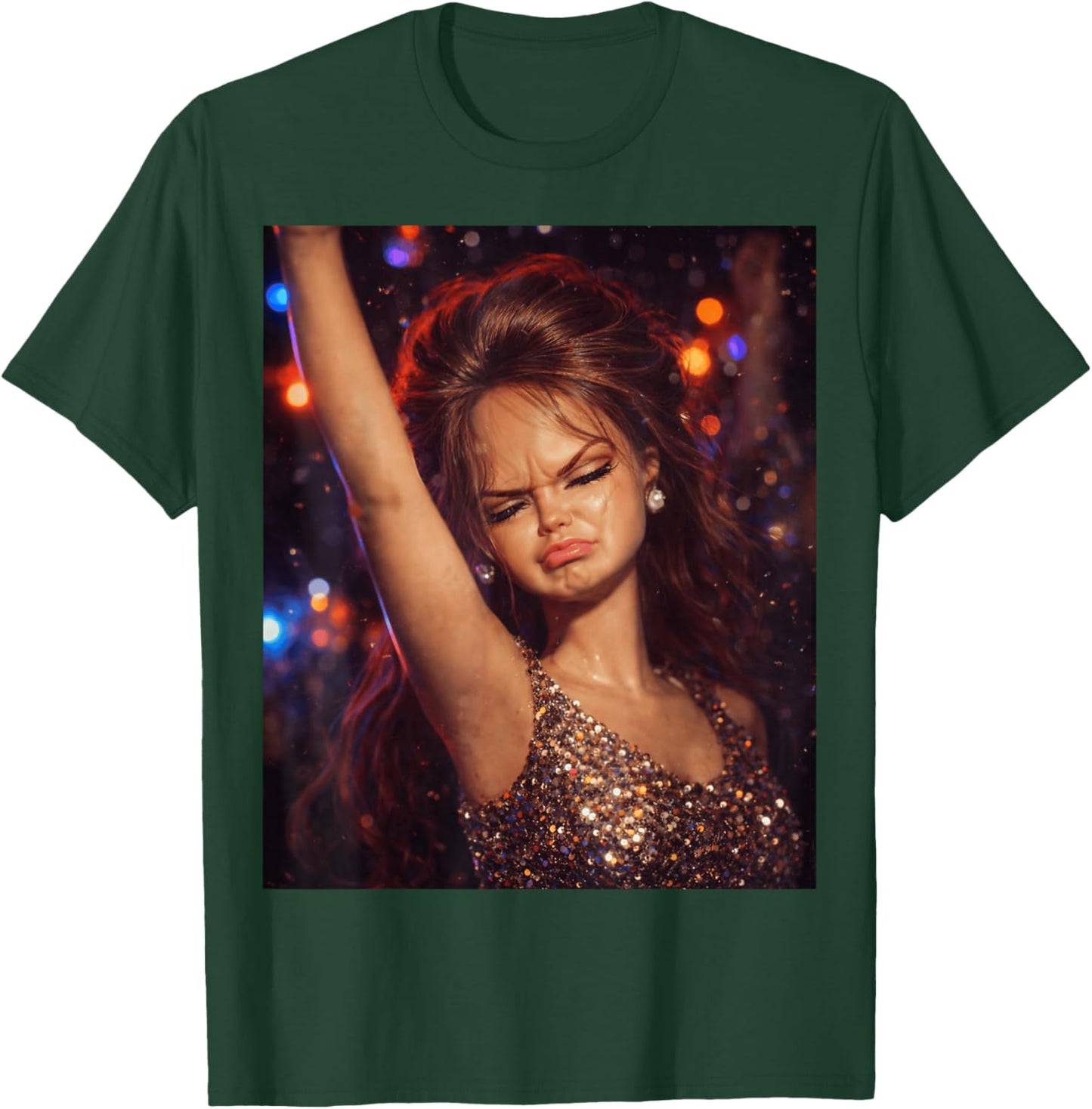 Funny Doll Face Party Meme T-Shirt - T-Shirt | Forest