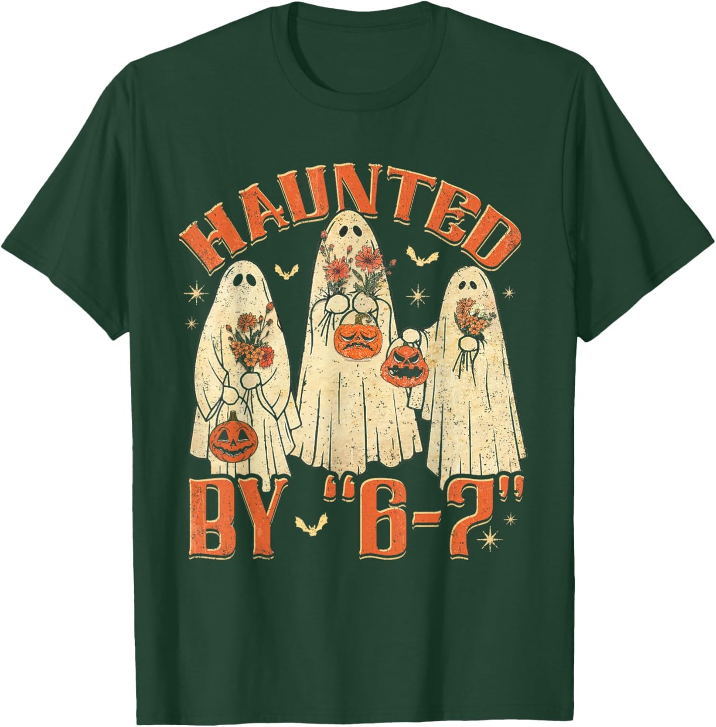 67 Meme Halloween Haunted by 6 7 Six Seven Gen Alpha Z T-Shirt - T-Shirt | Forest