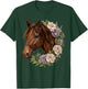 Beautiful Horse Illustration for Equestrian Lovers and T-Shirt - T-Shirt | Forest