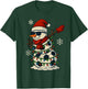 Soccer Balls Snowman Dabbing Funny Christmas Cute Boys Kids T-Shirt - T-Shirt | Forest