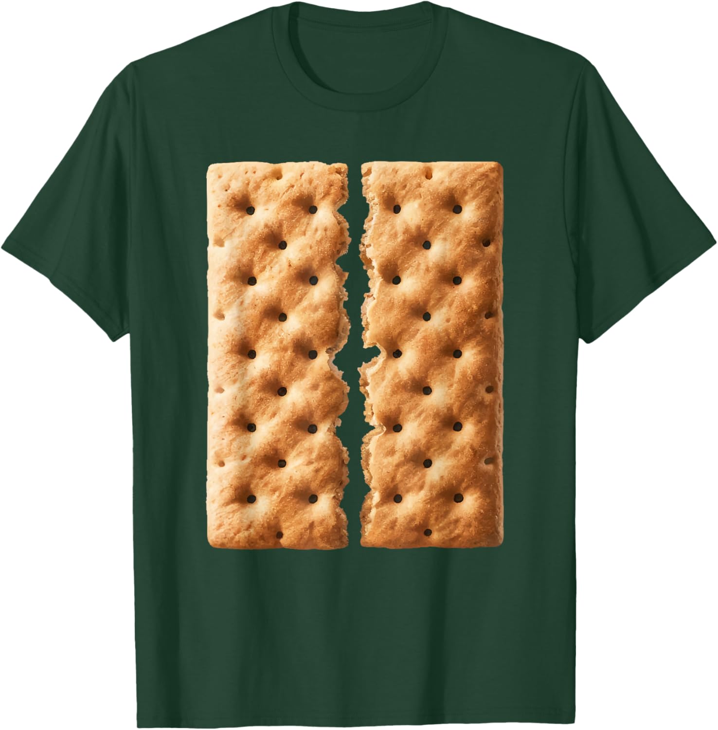Graham Cracker Shirt Men Women Kids Smores Costume T-Shirt - T-Shirt | Forest