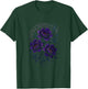 Mystic Gothic Flowers - Dark Witchcraft Aesthetic T-Shirt - T-Shirt | Forest