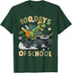 100 Days of School Monster Truck Camo 100th Day School Boys T-Shirt - T-Shirt | Forest