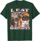 I Eat Microplastics Funny Cat Meme Bootleg Women T-Shirt - T-Shirt | Forest