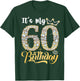 It's My 60th Birthday Queen 60 Years Old Women Crown Diamond T-Shirt - T-Shirt | Forest