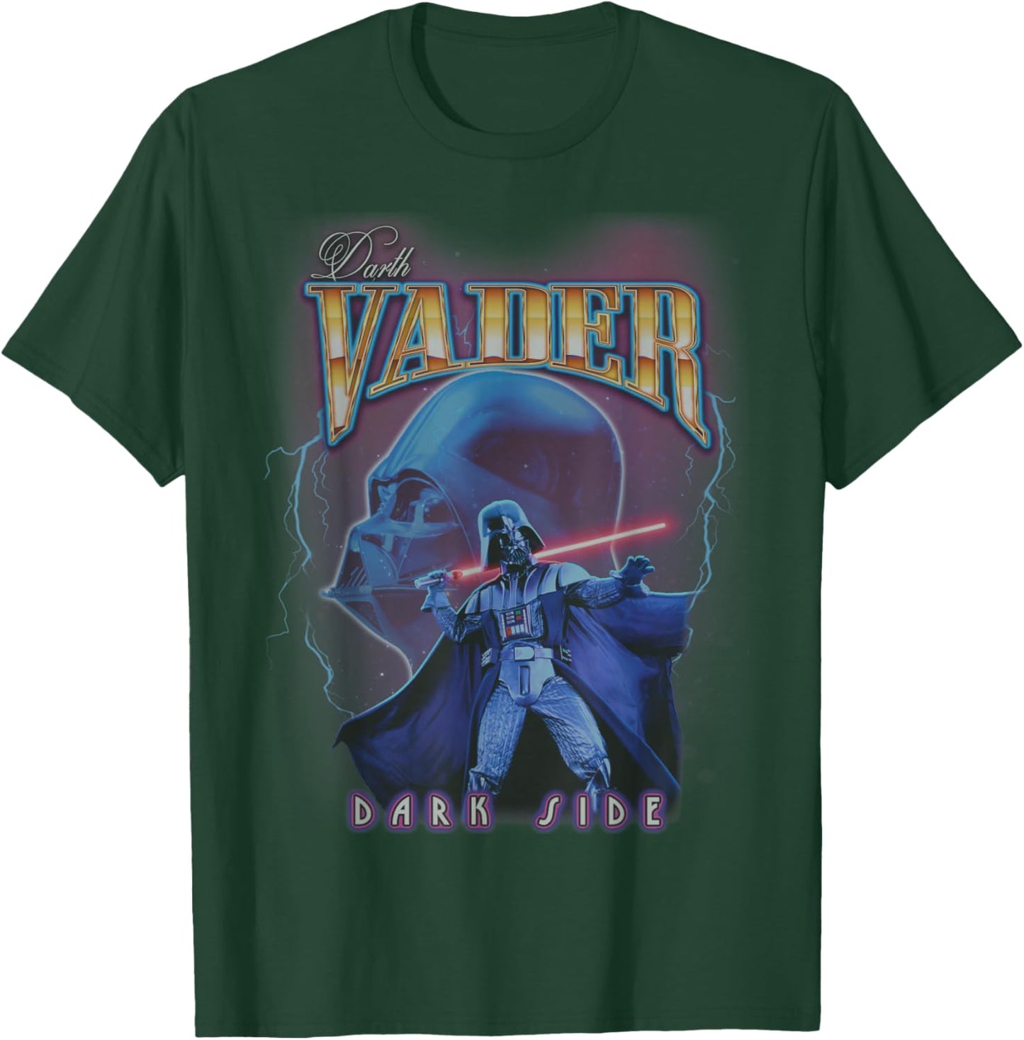 Star Wars A New Hope Darth Vader Dark Side Portrait T-Shirt - T-Shirt | Forest
