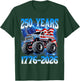 250 Years American 1776 2026 250th Toddler Boys 4th of July T-Shirt - T-Shirt | Forest