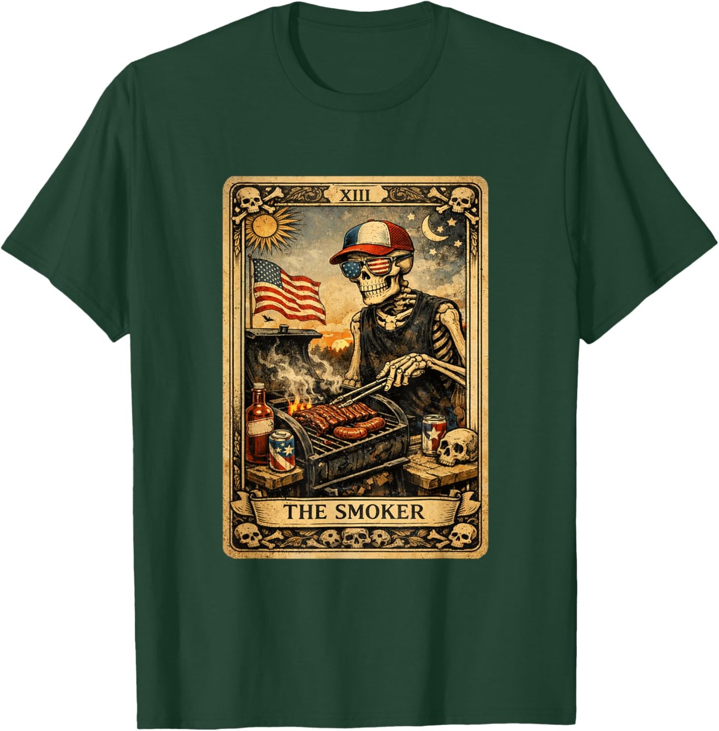 Grilling BBQ Shirt Funny BBQ Chef BBQ Lover T-Shirt - T-Shirt | Forest