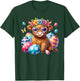 Happy Easter Highland Cow Heifer Easter Day Farmer Cowgirl T-Shirt - T-Shirt | Forest