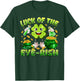 Luck of The Eye-Rish Shamrock St Patrick's Day Optometry Eye T-Shirt - T-Shirt | Forest