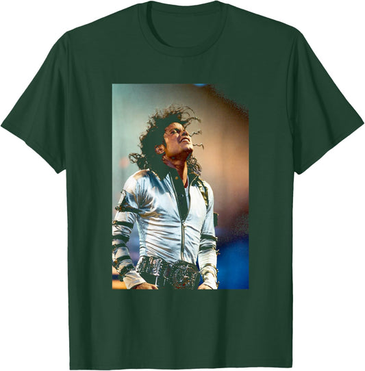 Michael Jackson Live On Stage Bad Tour 1988 T-Shirt - T-Shirt | Forest