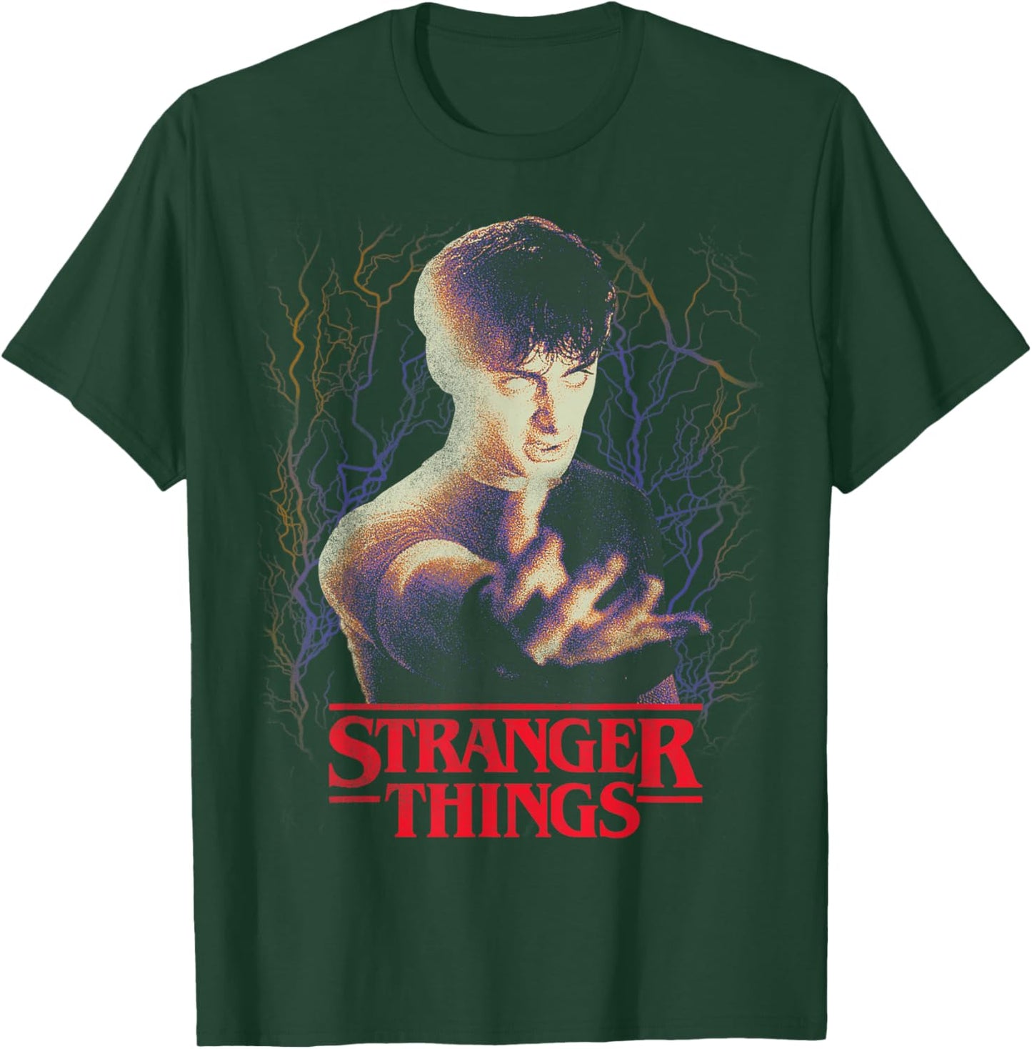 Stranger Things Season 5 Will Byers Epic Powers Metal Style T-Shirt - T-Shirt | Forest