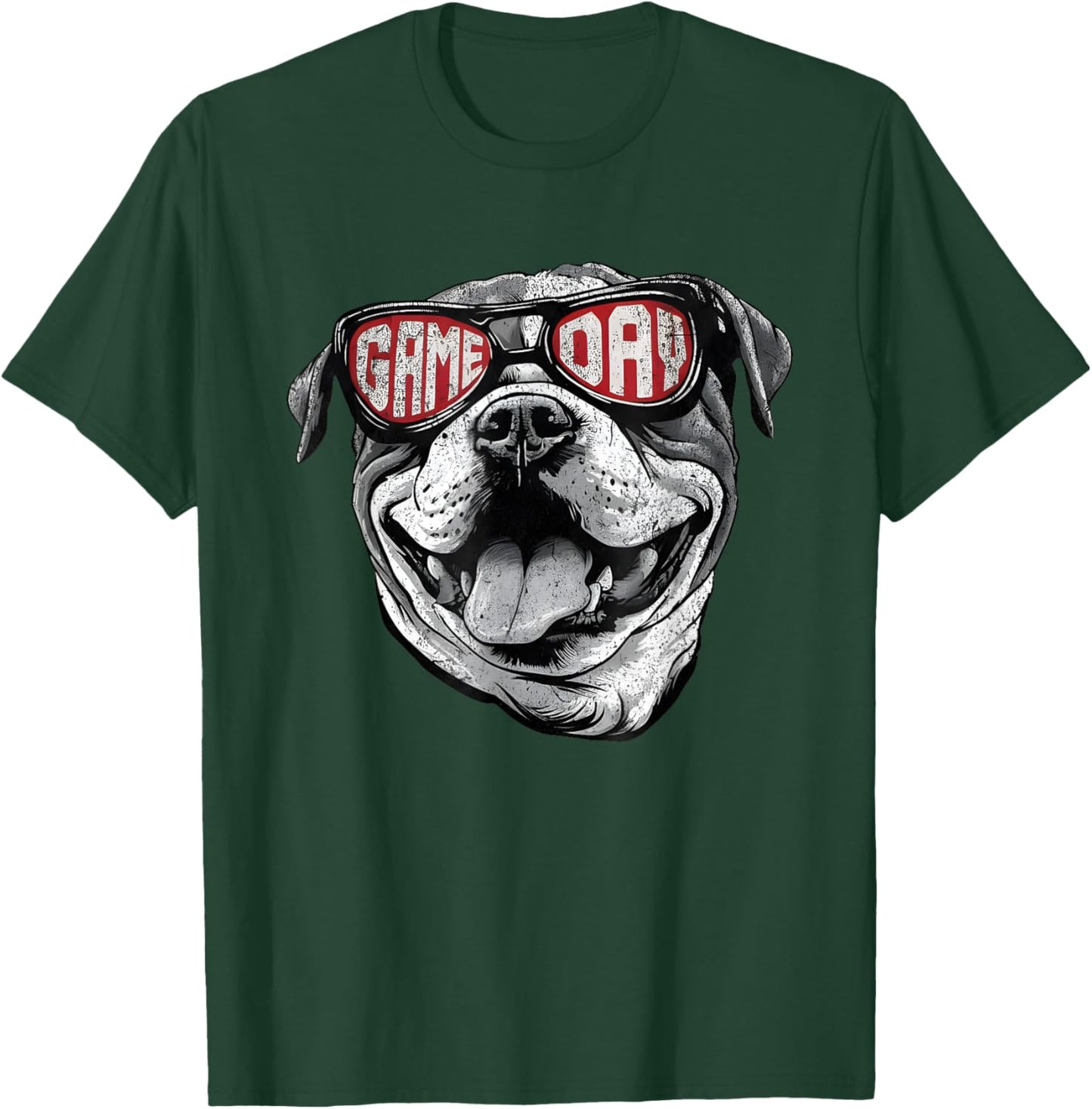 Kids GA Georgia Dog Sport Lovers T-Shirt - T-Shirt | Forest