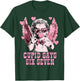 Retro Cupid Says Six Seven Hands Sign Blowing Bubble Hearts T-Shirt - T-Shirt | Forest