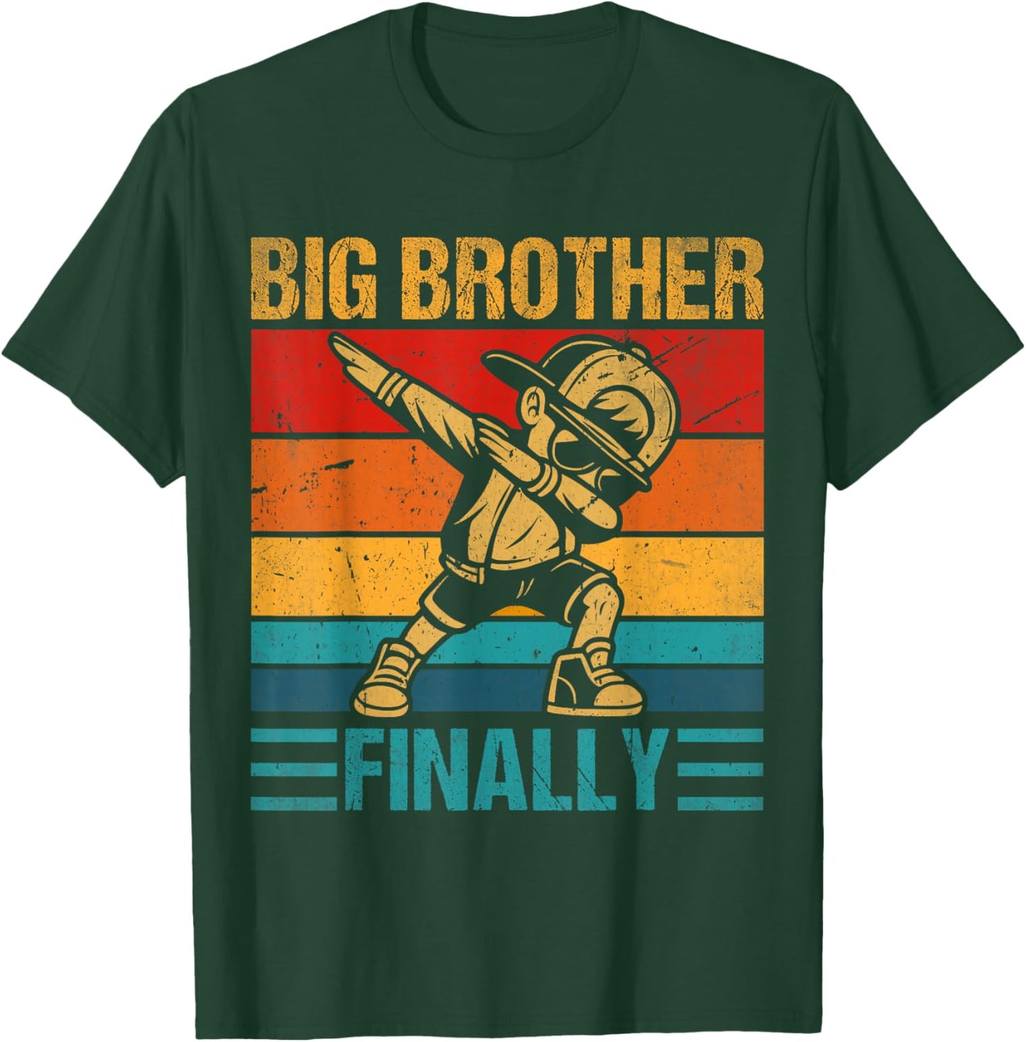 Big Brother Finally 2026 Announcement Dabbing for Boys Boy T-Shirt - T-Shirt | Forest