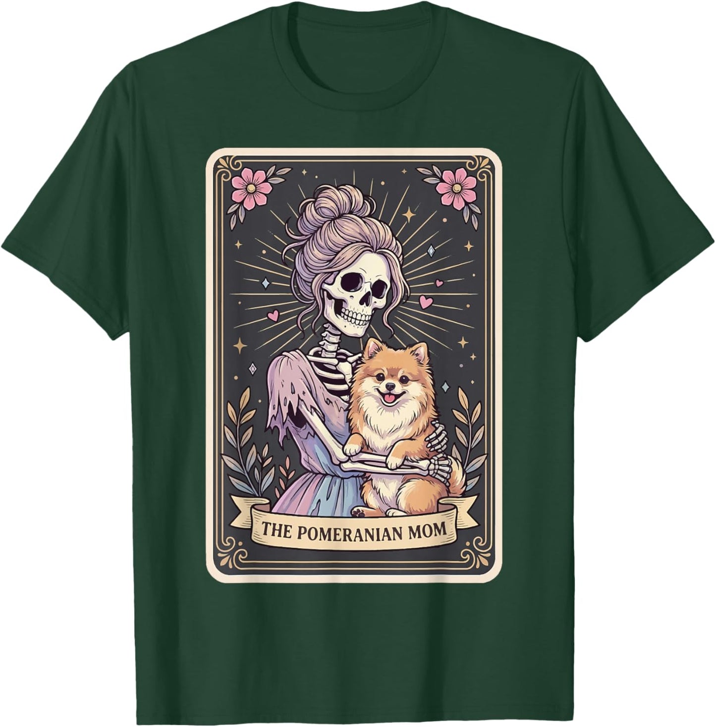 The Pomeranian Mom Tarot Card T-Shirt - T-Shirt | Forest