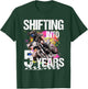 Shifting Into 5 Years Motocross Birthday Action Design T-Shirt - T-Shirt | Forest