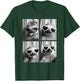 Cute Sloths with Hearts Sunglasses Funny Valentine's Day T-Shirt - T-Shirt | Forest