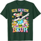 Six Seven 67 Meme Easter Day Egg 6 7 Teens Boys Girls Kids T-Shirt - T-Shirt | Forest