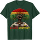 Honoring Past Inspiring Future Black History Month Men Women T-Shirt - T-Shirt | Forest