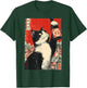 Cat Drinking Sake Japanese Kawaii Anime Alcohol Japan Food T-Shirt - T-Shirt | Forest