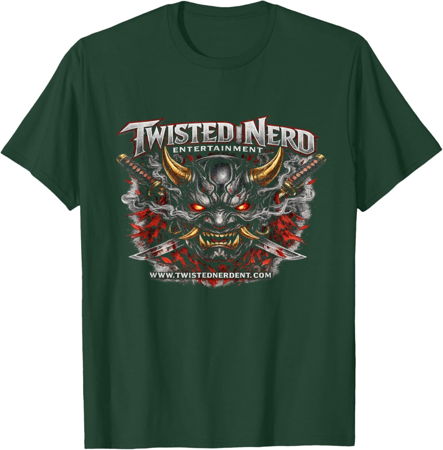 TNE Warrior Hannya T-Shirt - T-Shirt | Forest