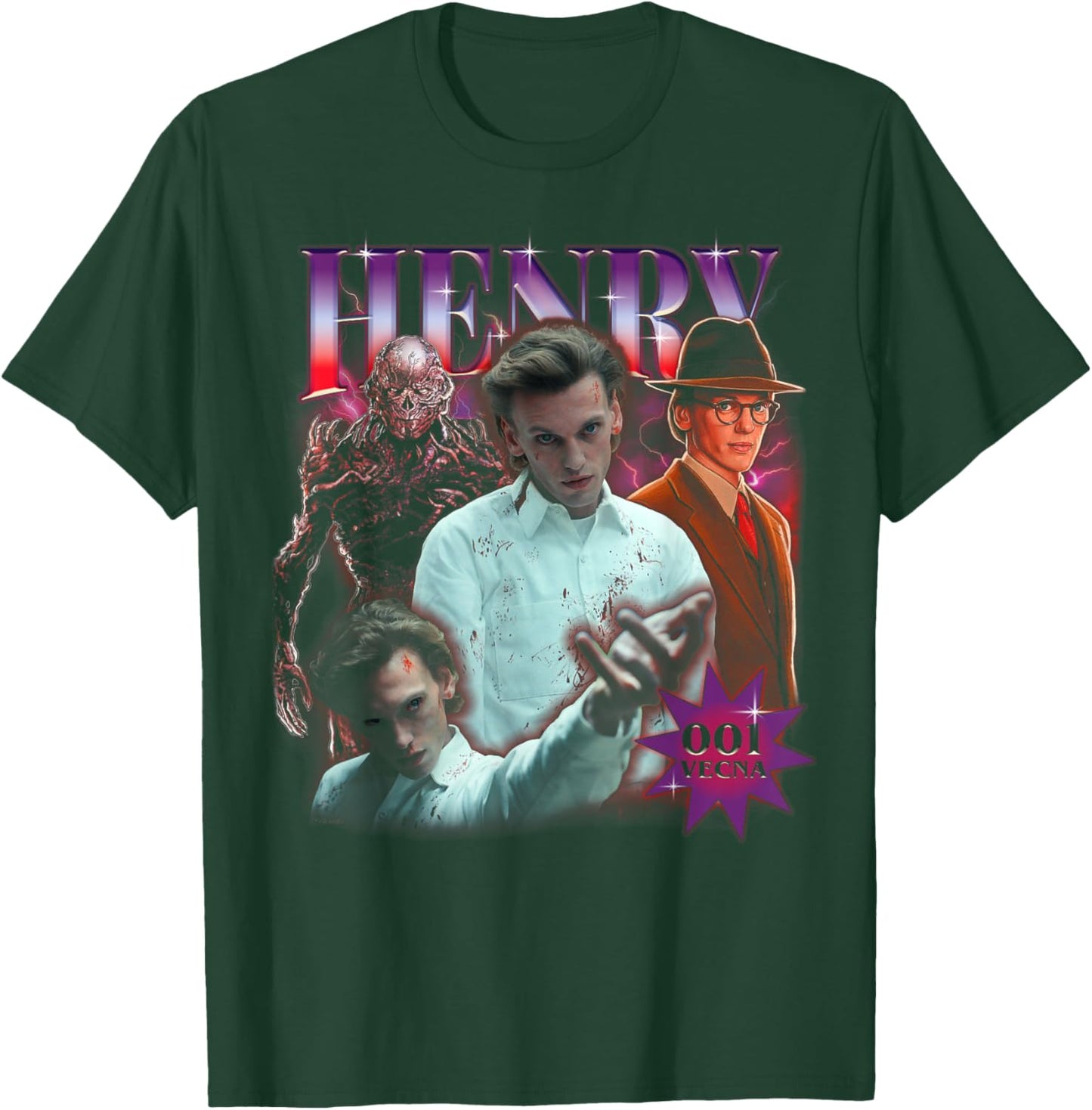 Stranger Things Henry Heartthrob Officially Licensed T-Shirt - T-Shirt | Forest