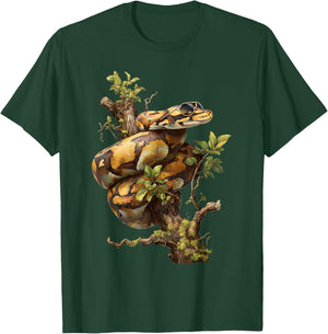 Ball Python Sunglasses Reptile Keeper Snake Owner Enthusiast T-Shirt - T-Shirt | Forest