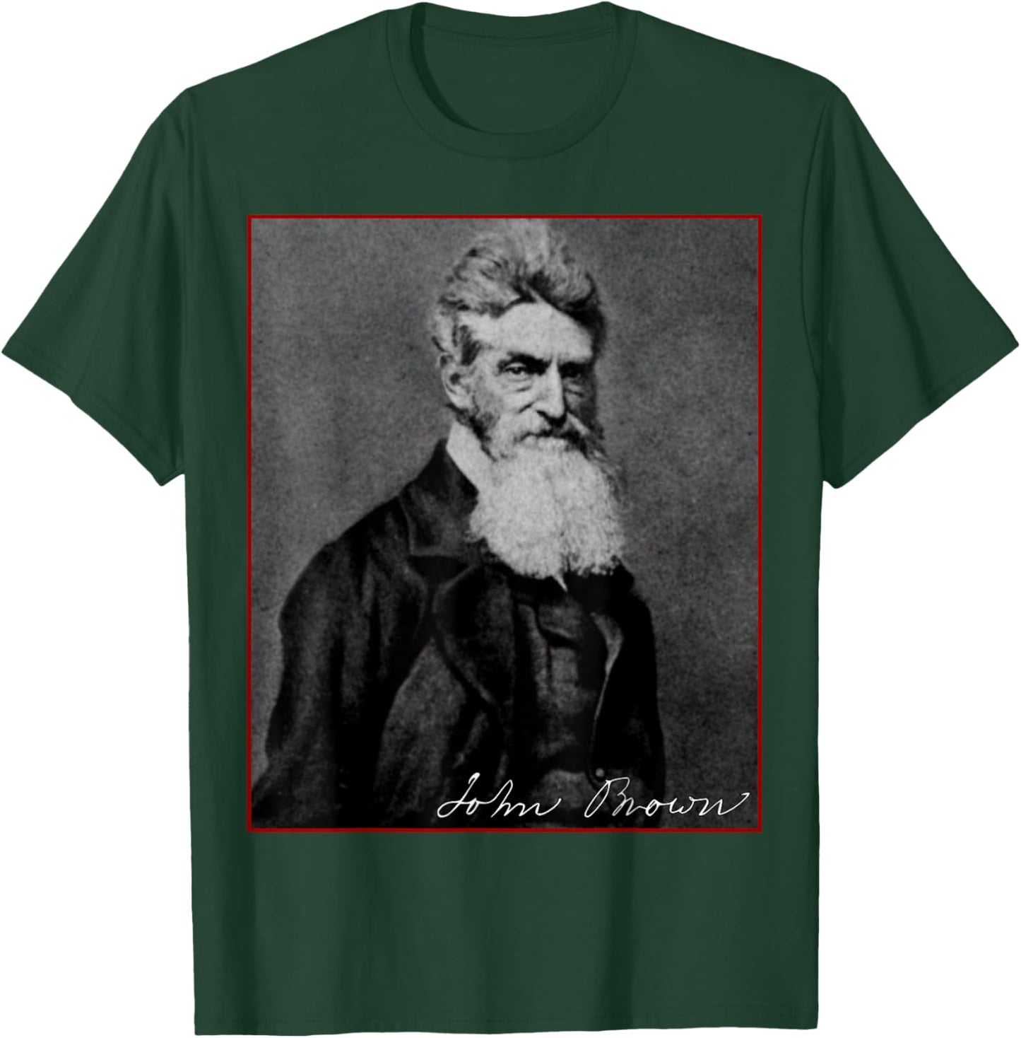 John Brown Abolitionist American History Protest No Kings T-Shirt - T-Shirt | Forest
