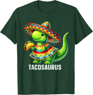 Tacosaurus Taco Dinosaur Dino Cinco De Mayo Boys Toddler T-Shirt - T-Shirt | Forest