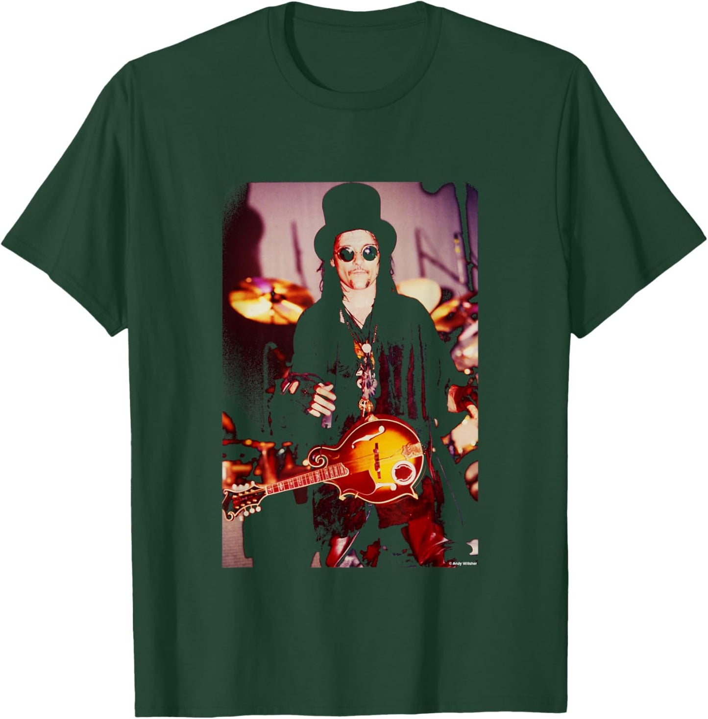 Ministry Metal Band Al Jourgensen by Andy Willsher T-Shirt - T-Shirt | Forest