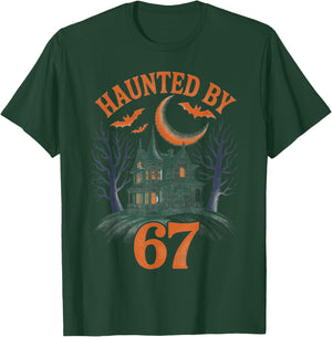 Haunted by 67 Halloween Costume 6 7 Meme Six Seven T-Shirt - T-Shirt | Forest