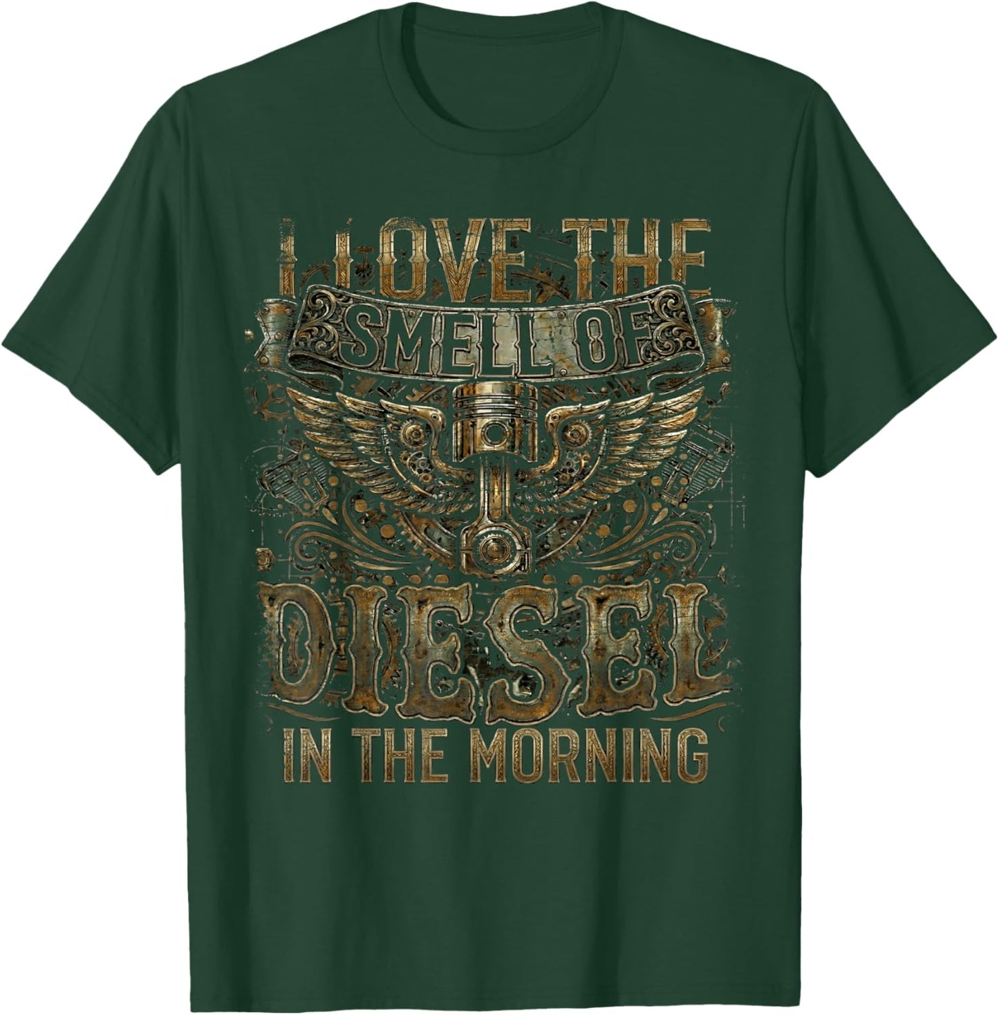 Semi Truck Driver Trucking T-Shirt - T-Shirt | Forest