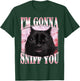 I'm Gonna Sniff You Funny Brainrot Cats Gen Z Meme Woman Man T-Shirt - T-Shirt | Forest