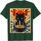 Funny Cat Gamer Gifts Men Kawaii Anime Gaming Headset Cat T-Shirt - T-Shirt | Forest