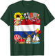 Netherlands Flag Dutch Heritage Holland Proud Dutch T-Shirt - T-Shirt | Forest