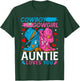 Cowboy Or Cowgirl Auntie Loves You Gender Reveal T-Shirt - T-Shirt | Forest