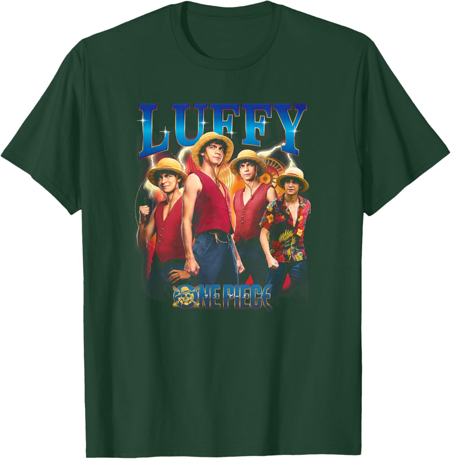 Netflix One Piece Luffy Heartthrob Officially Licensed T-Shirt - T-Shirt | Forest