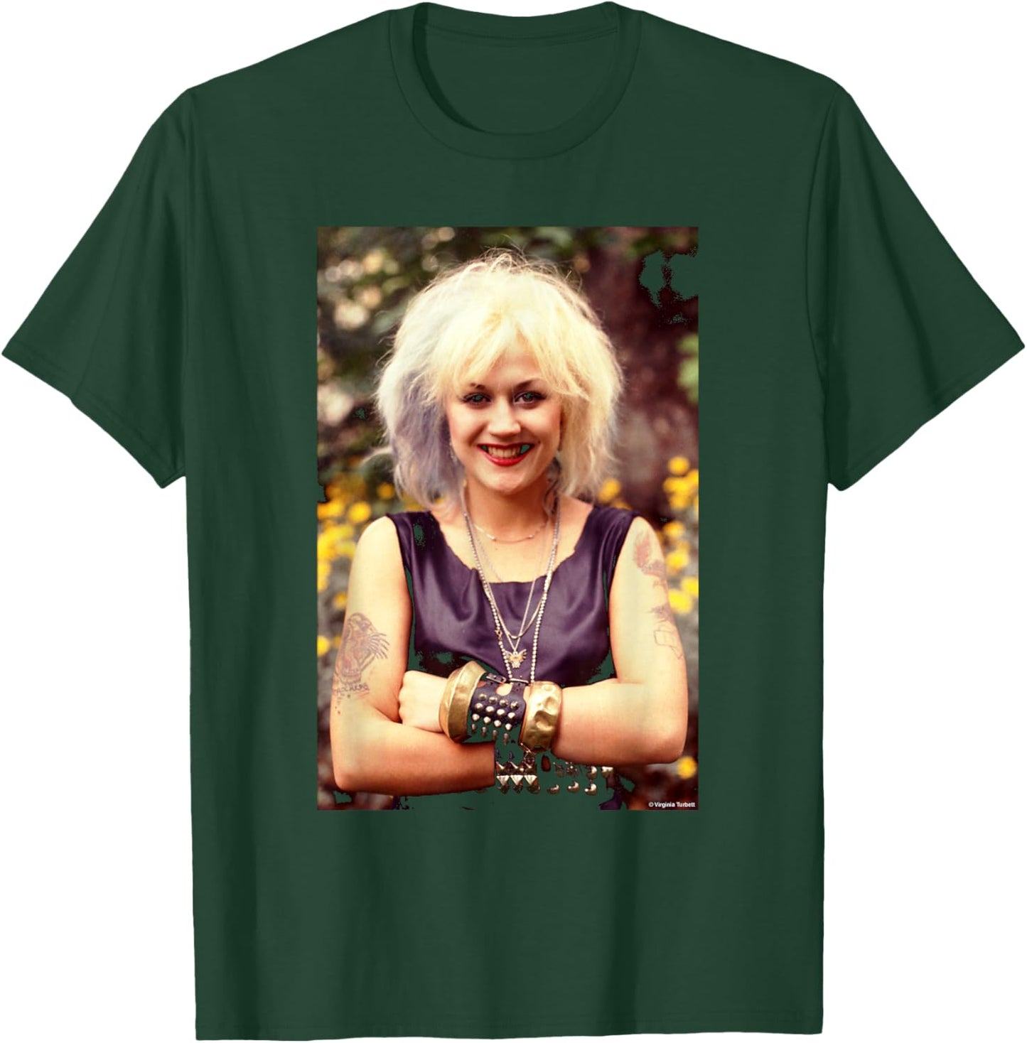 Beki Bondage Singer Vice Squad by Virginia Turbett T-Shirt - T-Shirt | Forest