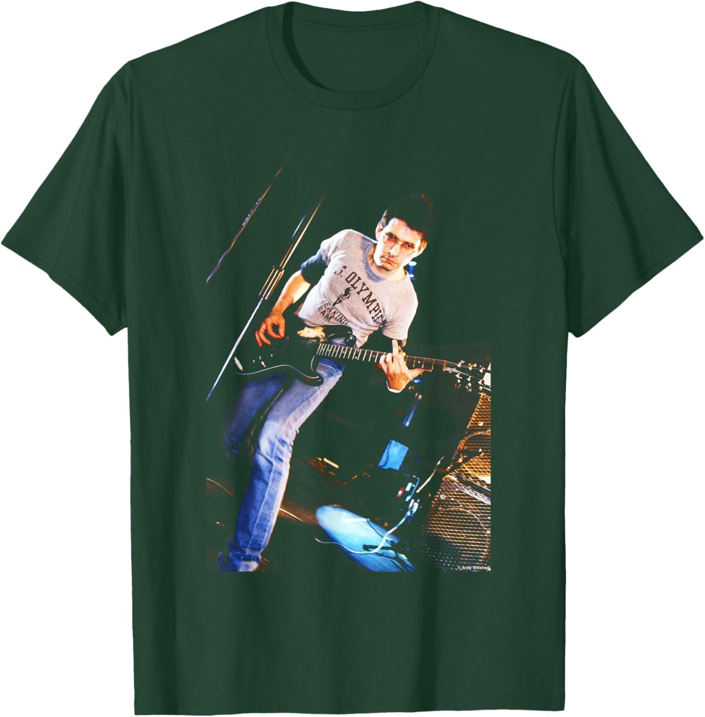 Steve Albini Shellac Chicago Math Rock by Andy Willsher T-Shirt - T-Shirt | Forest