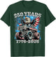 USA 250 Years 1776-2026 Monster Truck Eagle Flag Boys T-Shirt - T-Shirt | Forest