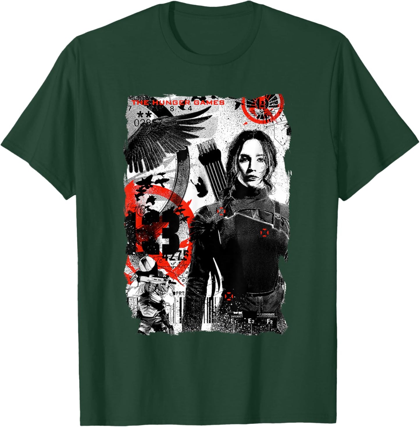 The World of The Hunger Games Katniss Everdeen T-Shirt - T-Shirt | Forest