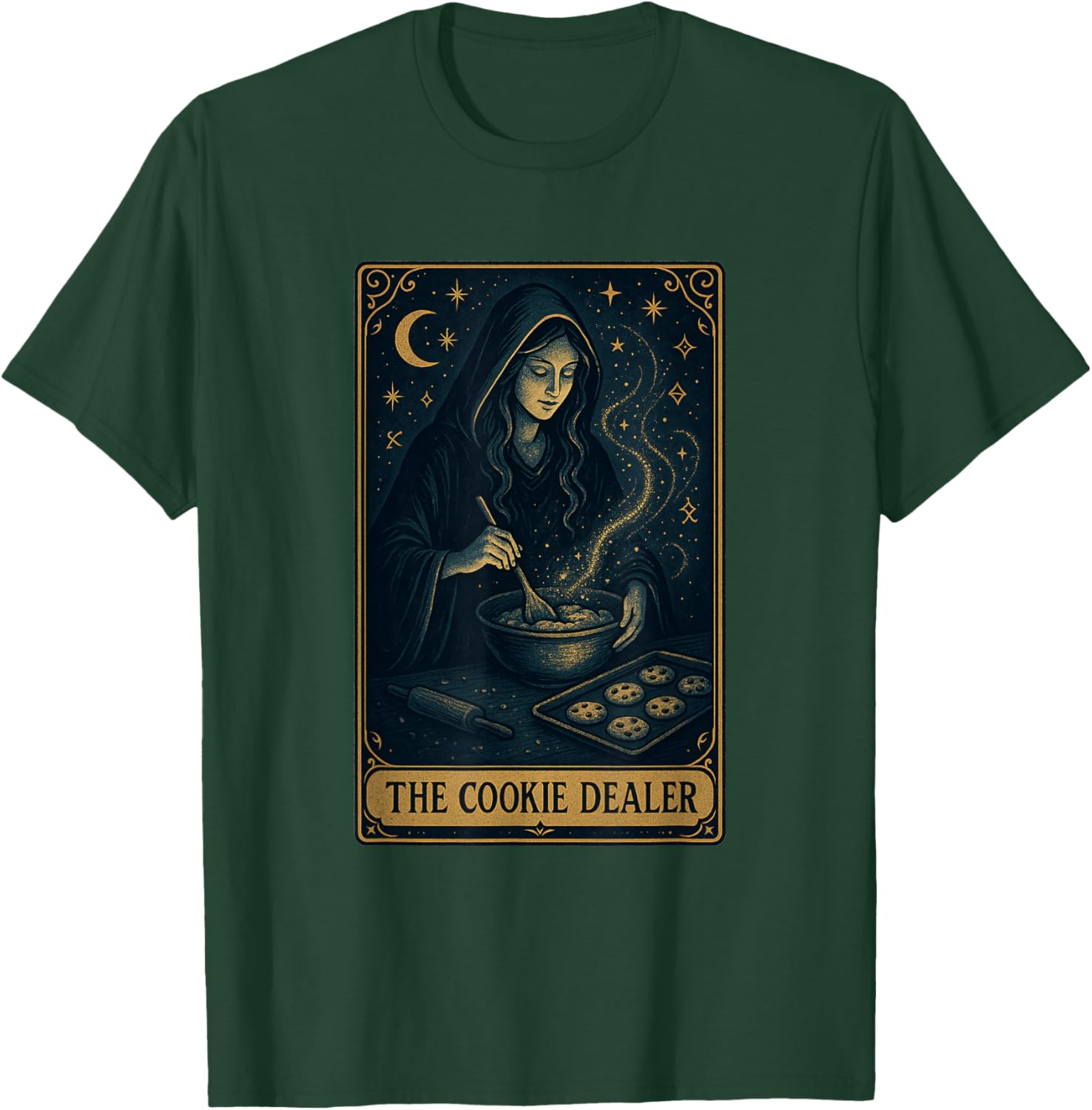 Cookie Dealer Design Baking Cookies T-Shirt - T-Shirt | Forest