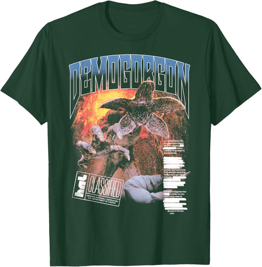 Stranger Things Demogorgon Classified Lab Poster T-Shirt - T-Shirt | Forest