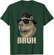 Cute Bruh Meme Capybara Lover Chill Sunglasses Boys T-Shirt - T-Shirt | Forest