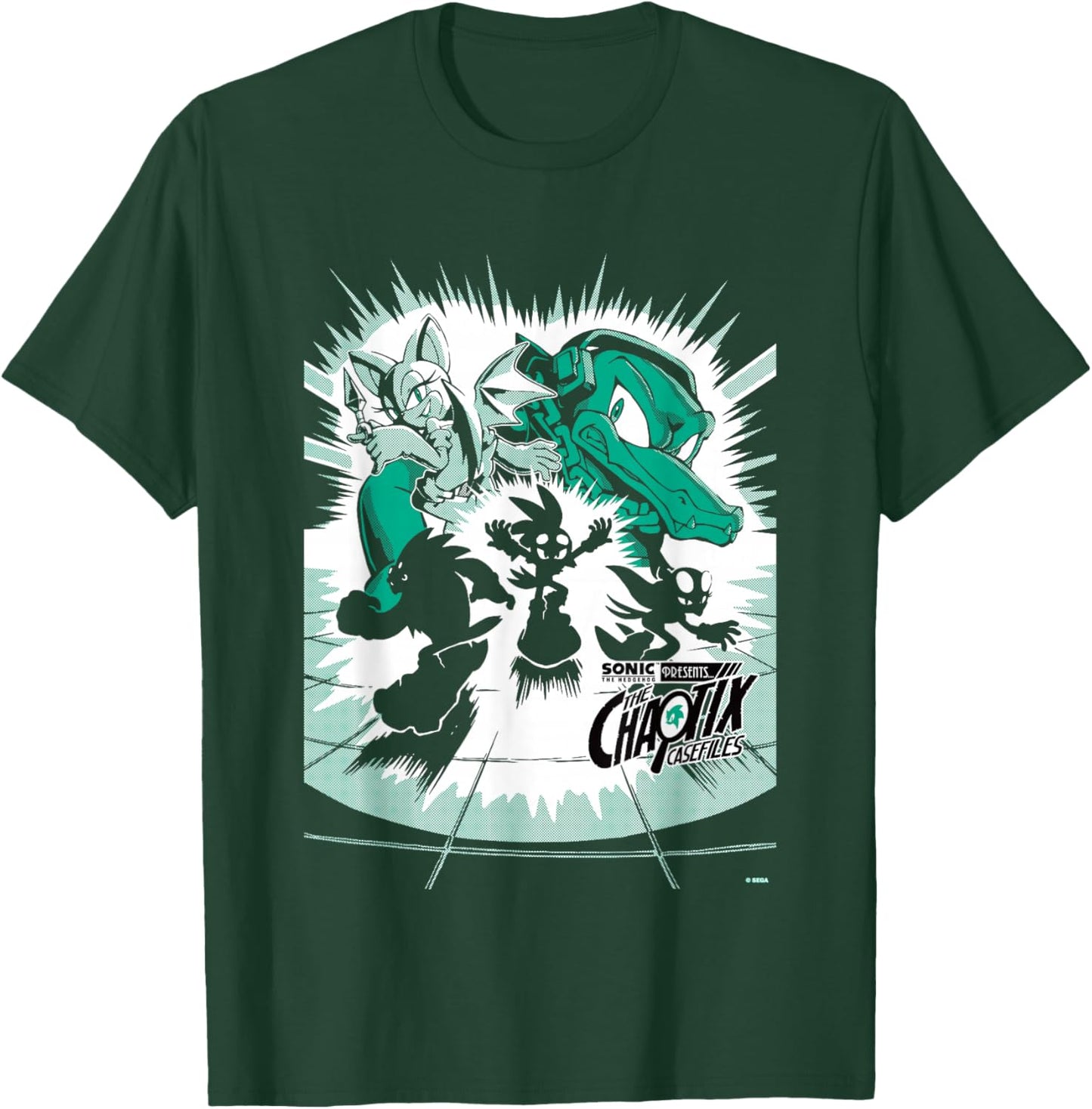 Sonic The Hedgehog Chaotix Casefiles Episode 2 T-Shirt - T-Shirt | Forest