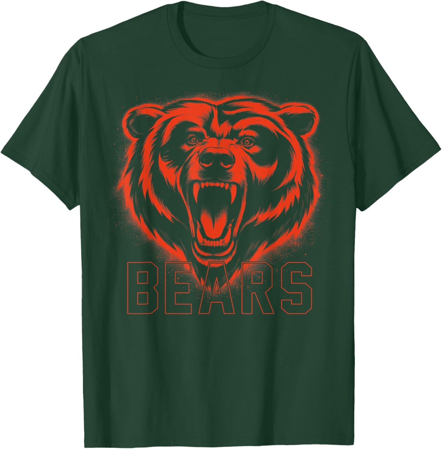 Game Day Bear Lovers Women Youth Kids Boys Girls T-Shirt - T-Shirt | Forest