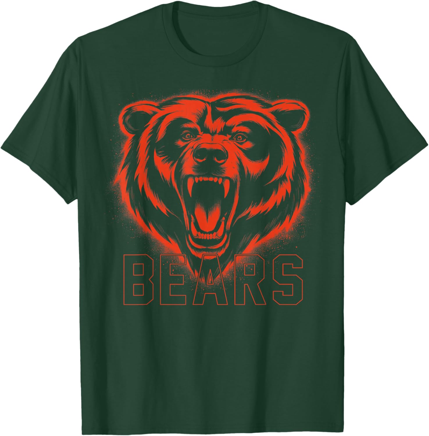 Game Day Bear Lovers Women Youth Kids Boys Girls T-Shirt - T-Shirt | Forest